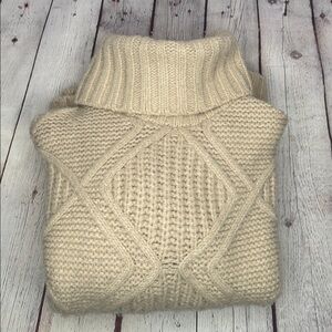 Caslon "Chunky Cable Knit Turtleneck Sweater"